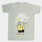 Boys' Half Sleeves T-Shirt, Light Green, small image number null