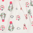 Infants Cotton Skirt Top Set, Light Pink, small image number null