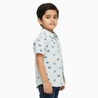 Boys' 100% Cotton Casual Shirt, Light Blue, small image number null