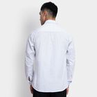 Men's 100% Cotton Casual Shirt, ऑफ व्हाइट, small image number null