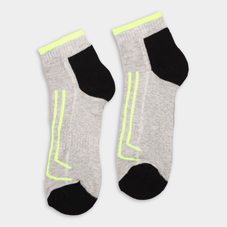 Men's Socks (Pack of 3), Navy Blue, large