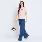 Ladies' 100% Cotton Round Neck T-Shirt, Lilac, small image number null
