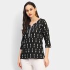 Ladies' Kurti , Black, small image number null