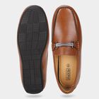 Men's Tan Slip-On Loafer Formal Shoes, Tan, small