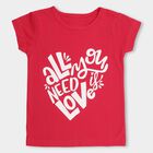 Girls' T-Shirt , रानी (फ्यूशिया), small image number null