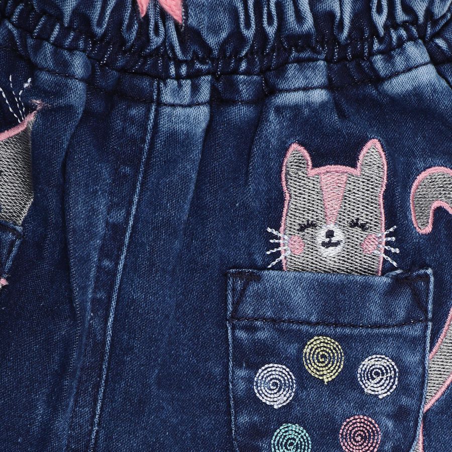 Infants' Jeans, मध्यम नीला, large
