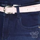 Girls' Capri, Mid Blue, small image number null