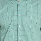 Cotton Checks Casual Shirt, Light Green, small image number null
