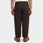 Boys Brown Straight Fit Jeans, Brown, small