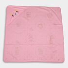 Infants' 100% Cotton Towel, Pink, small image number null