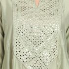 Ladies' Kurta Pyjama Set with Dupatta, Light Green, small image number null