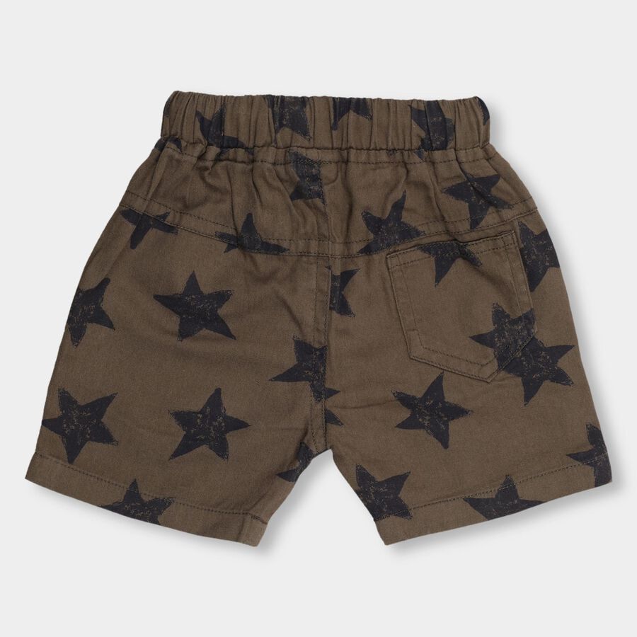 Infants' 100% Cotton Half Pant , ओलिव, large image number null