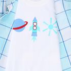 Infants Light Sky Blue Cotton Half Sleeve Classic Casual Shirt, Light Blue, small image number null