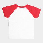 Infants Cotton T-Shirt, Melange Light Grey, small image number null
