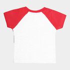 Infants Cotton T-Shirt, Melange Light Grey, small image number null