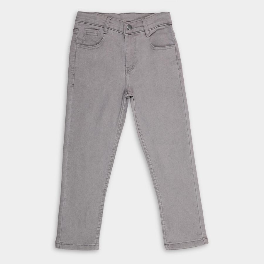 Boys' Jeans , Light Grey, large image number null