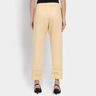 Ladies' 100% Cotton Palazzos, गहरा पीला, small image number null