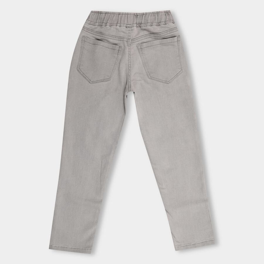 Boys' Jeans , हल्का ग्रे, large image number null