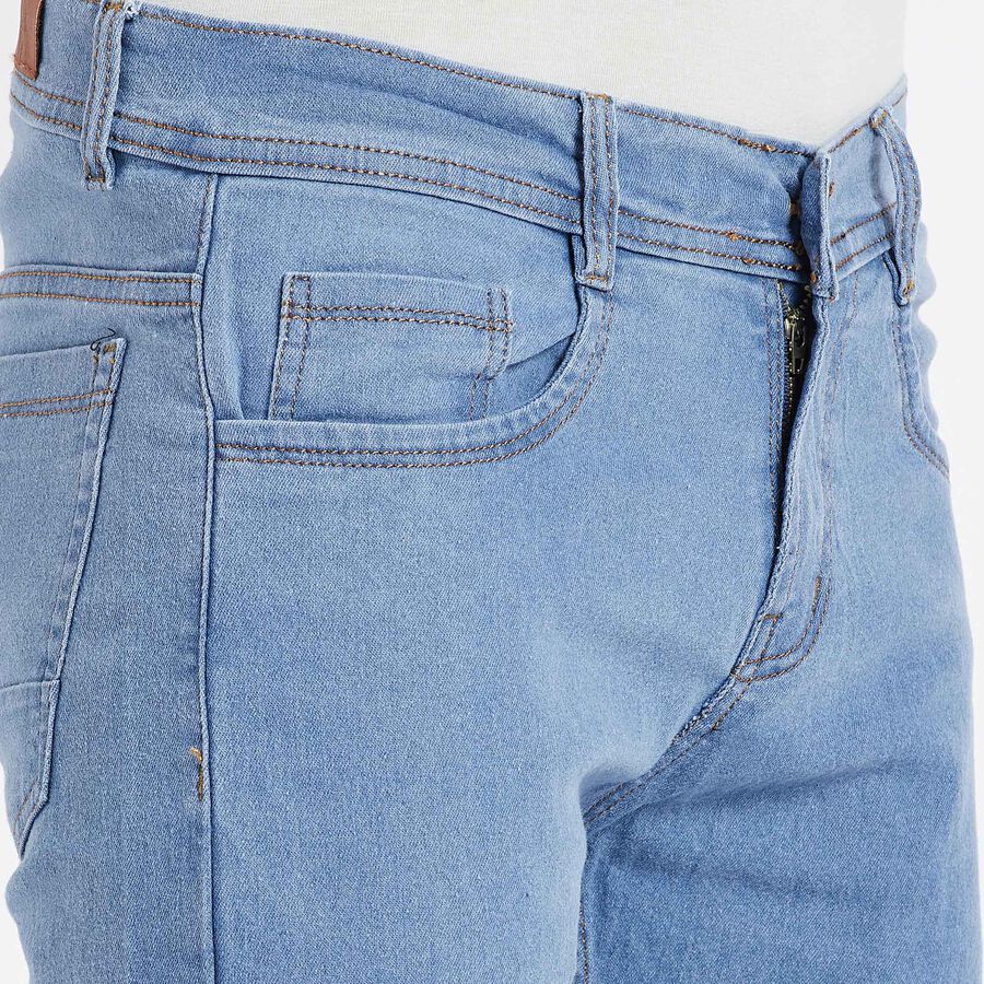 Classic 5 Pocket Skinny Jeans, Light Blue, large image number null