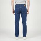 Men's Blue Slim Fit Jeans, Mid Blue, small