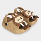 Boys' Beige Slip-On Back Strap Sandals, Beige, small