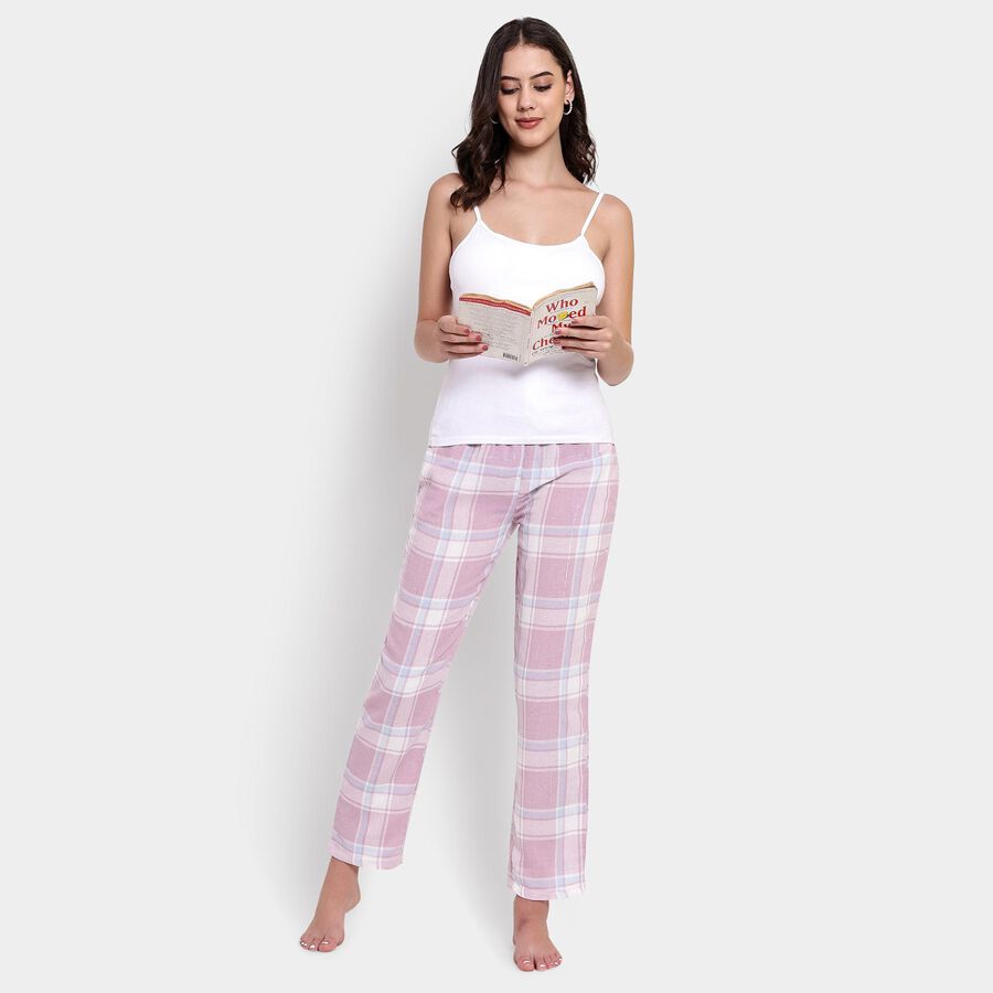 Ladies' Pyjama , हल्का गुलाबी, large image number null
