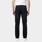 Men's Grey Slim Fit Washed Jeans, Dark Grey, small