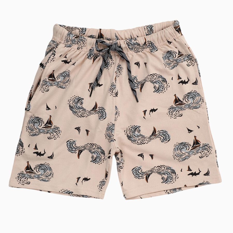 Boys' Bermuda, Beige, large image number null