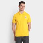 Solid Polo Shirt, Yellow, small image number null
