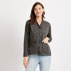 Solid Cardigan, Charcoal, small image number null