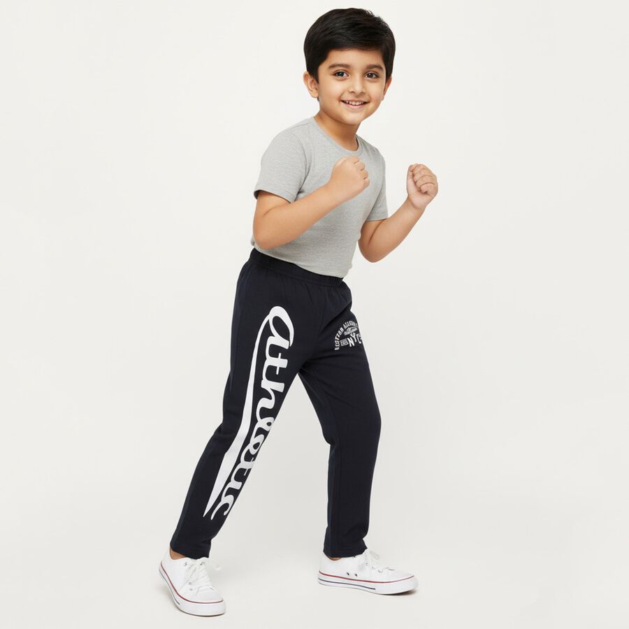 Boys' Pyjama, नेवी ब्लू, large image number null