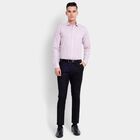 Men's 100% Cotton Formal Shirt, Lilac, small image number null