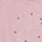 Girls' Sweatshirt, गुलाबी, small image number null