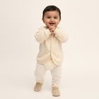 Infants Beige Full Sleeve Thermal, गहरा पीला, small image number null