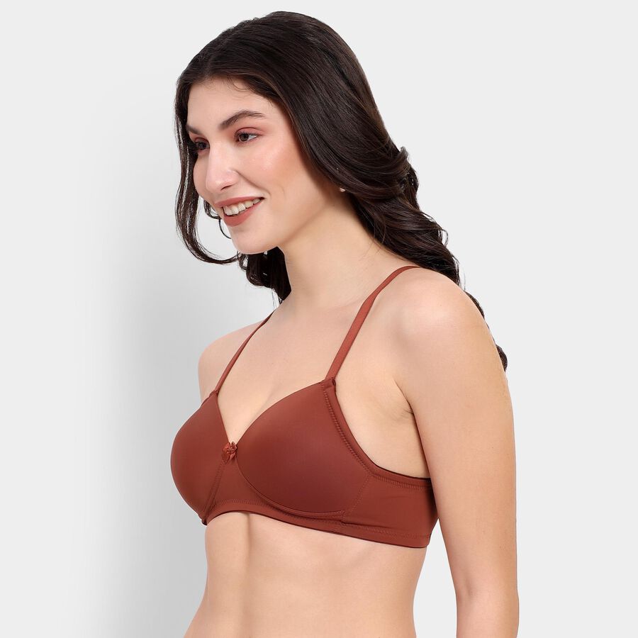 Ladies' Bra , Brown, large image number null