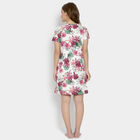 All Over Print Knee Length Women, White, small image number null