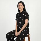 Women's Black Solid Co-ord Set, Black, small