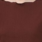 Ladies'  Crop  Top, Brown, small