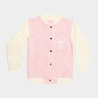 Girls' Sweatshirt, हल्का गुलाबी, small image number null