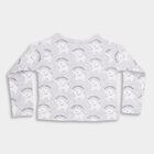 Infants' Light Grey V-Neck Casual T-Shirt, Melange Light Grey, small image number null