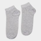 Men's Socks (Pack of 3), मिश्रित हल्का ग्रे, small