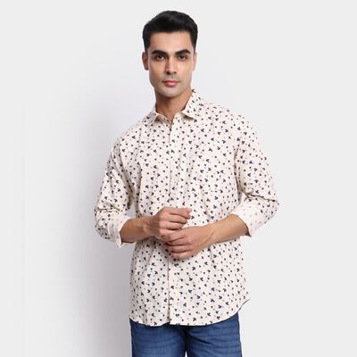 Men's 100% Cotton Casual Shirt