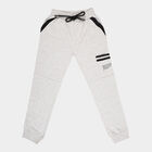 Boys Cut & Sew Pyjama, Melange Light Grey, small image number null