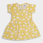 Infant Girls' 100% Cotton Frock , Yellow, small image number null