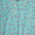 Girls' T-Shirt , Aqua, small