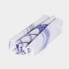 Men's Mid Blue Checked Pack of 3 Handkerchief, मध्यम नीला, small