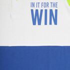 Boys' Half Sleeves T-Shirt, Royal Blue, small image number null