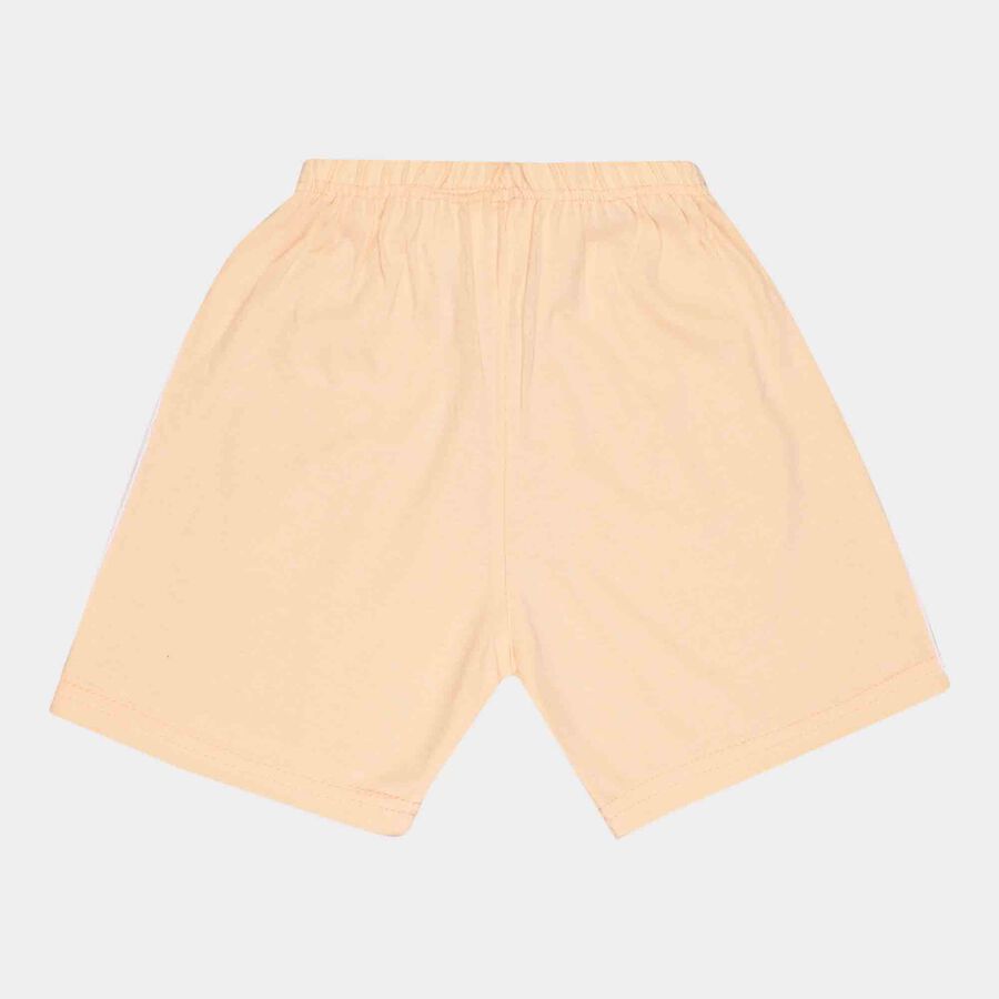 Boys Solid Bermuda, Peach, large image number null