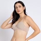 Ladies' Padded Bra, भूरा, small image number null