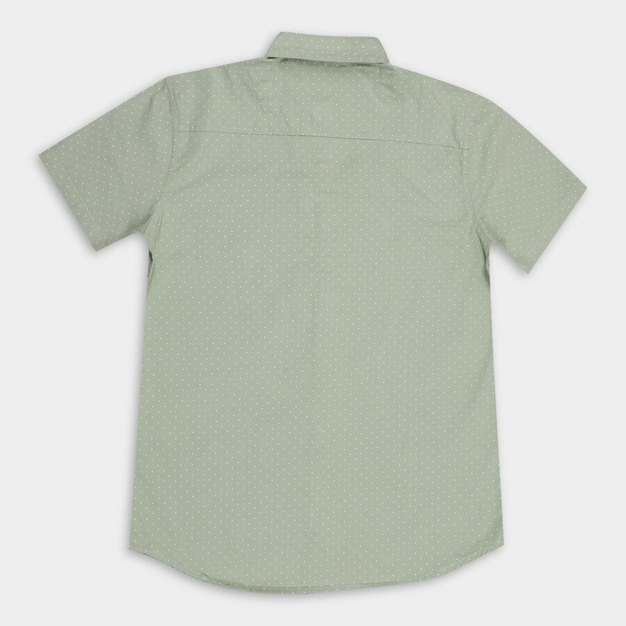Boys' 100% Cotton Casual Shirt , Light Green, large image number null